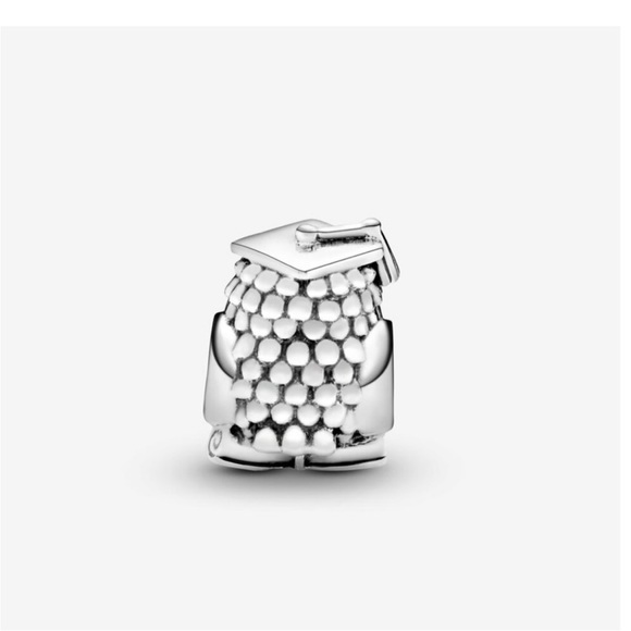 Pandora Graduation Owl Charm - Picture 3 of 6
